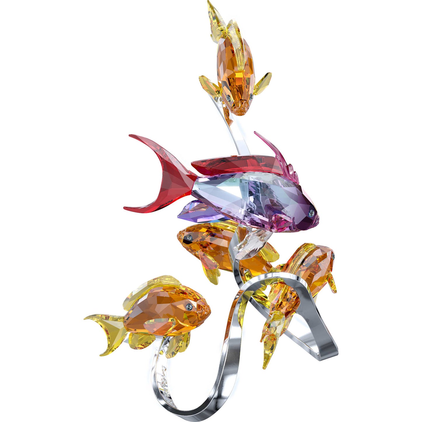 Swarovski - Swarovski Kristallfiguren Juwelen Fahnenbarsche, Topaz - CRYSTAL UNTERBERGER