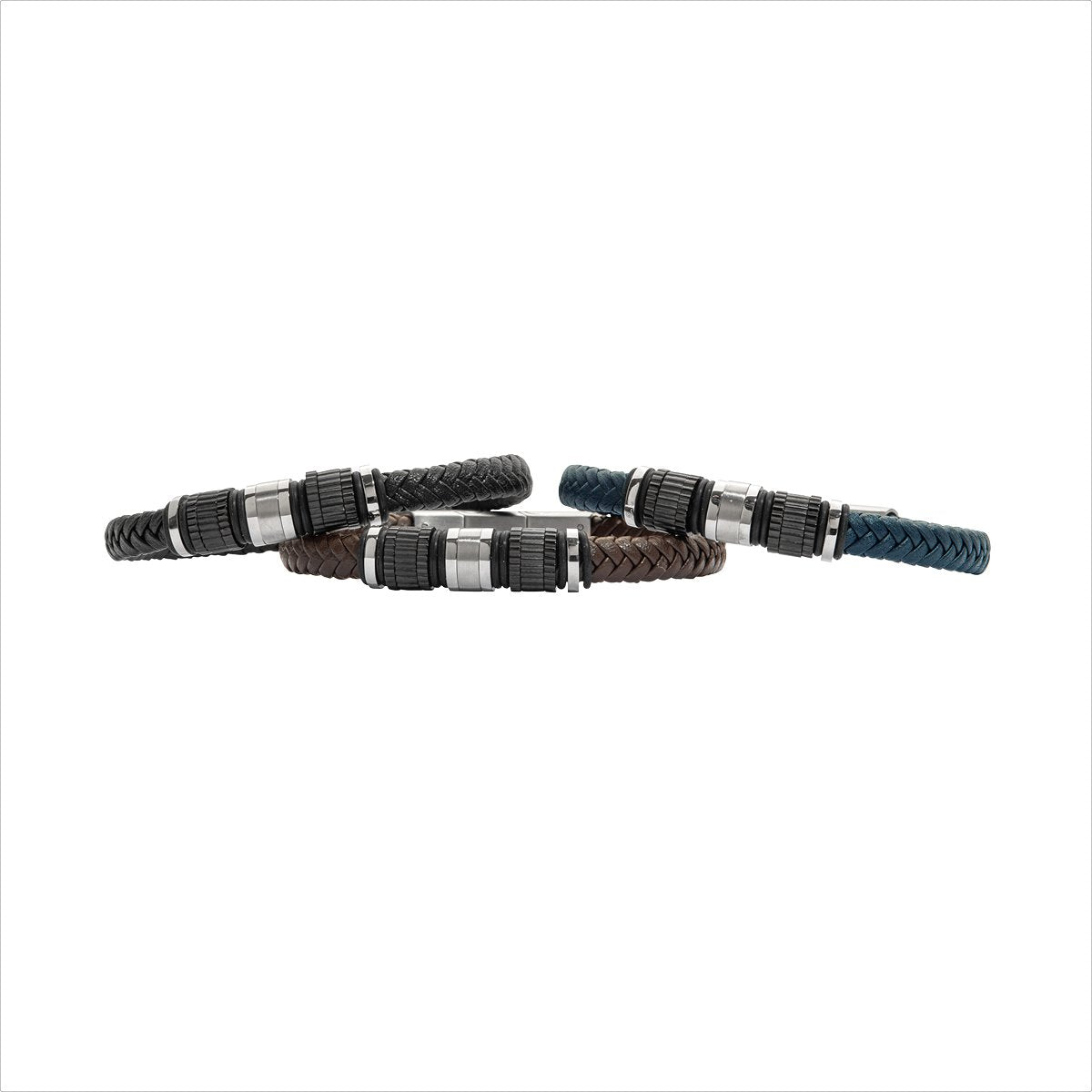Lederarmband schwarz