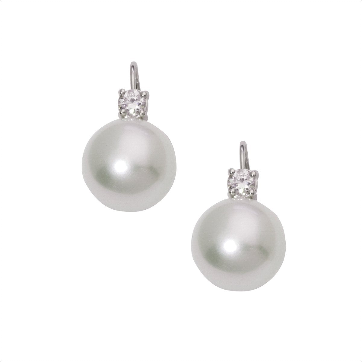 Silberohrschmuck Zuchtperle 10.0