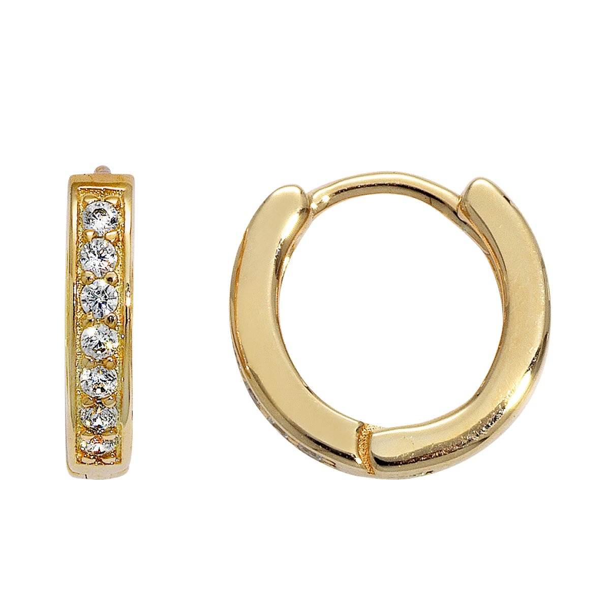 Auranto - Silbercreole silber - CRYSTAL UNTERBERGER