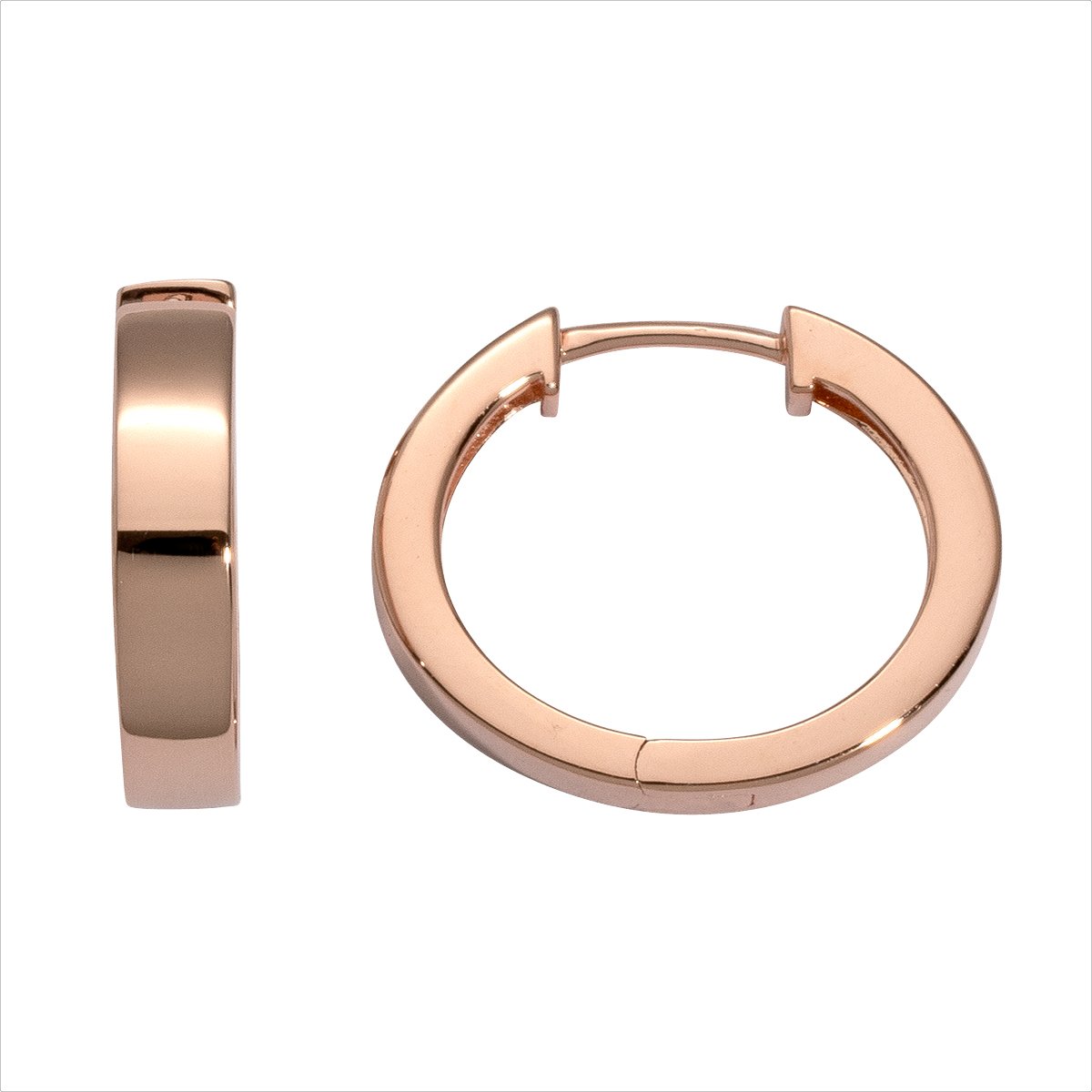 Auranto - Silbercreole silber - CRYSTAL UNTERBERGER