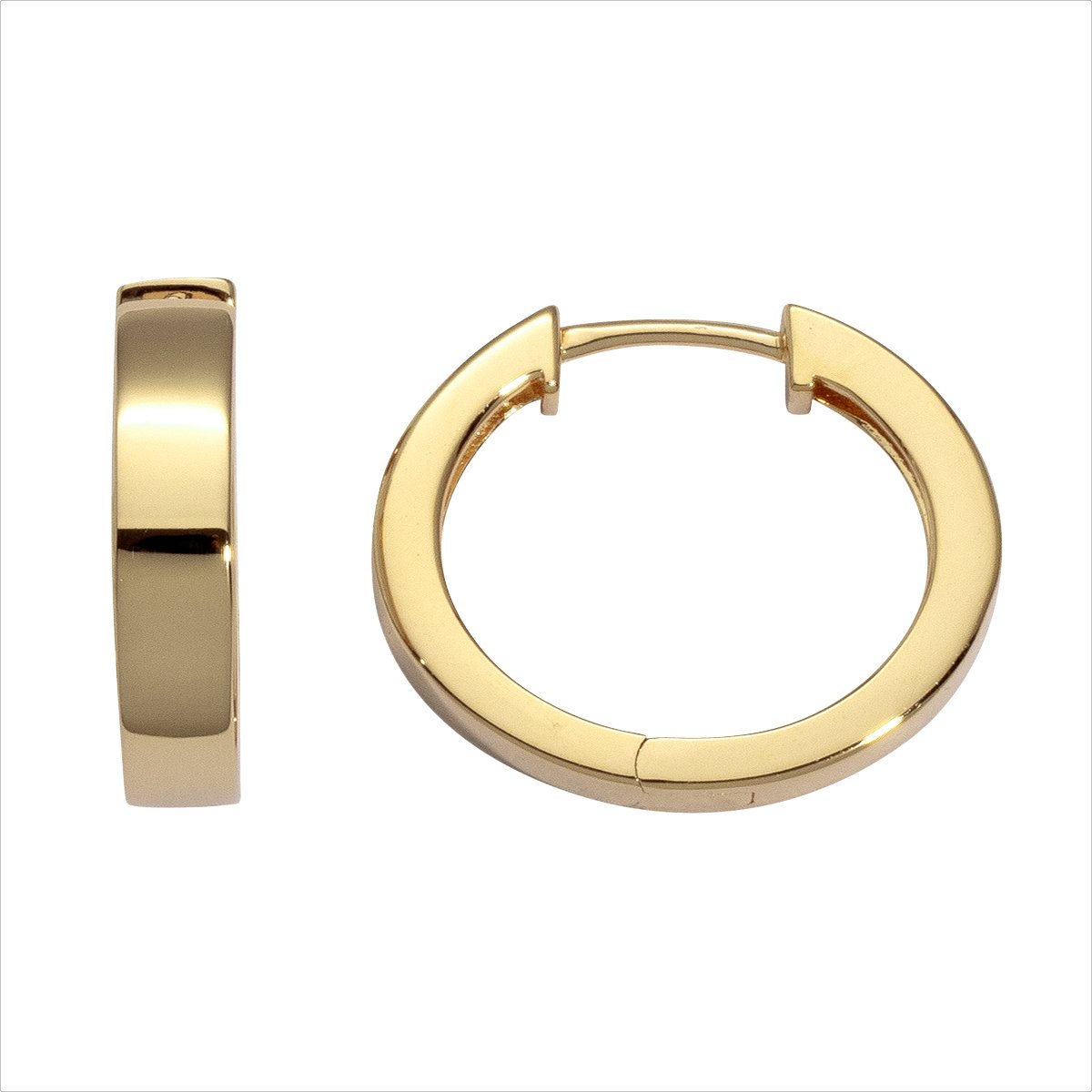 Auranto - Silbercreole silber - CRYSTAL UNTERBERGER