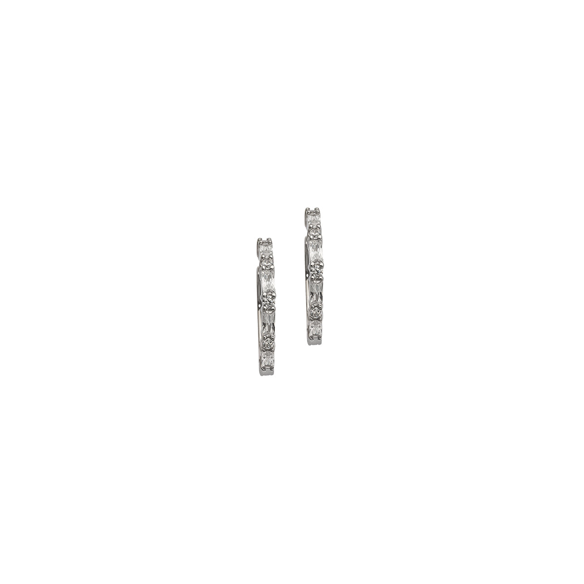 Auranto - Silbercreole weiß - CRYSTAL UNTERBERGER