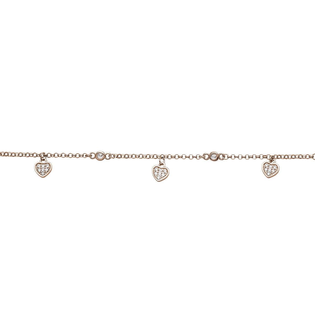 Auranto - Silberarmband rosé - CRYSTAL UNTERBERGER