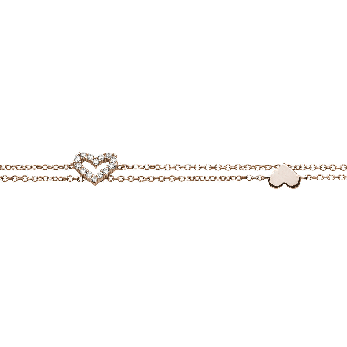 Auranto - Silberarmband rosé - CRYSTAL UNTERBERGER