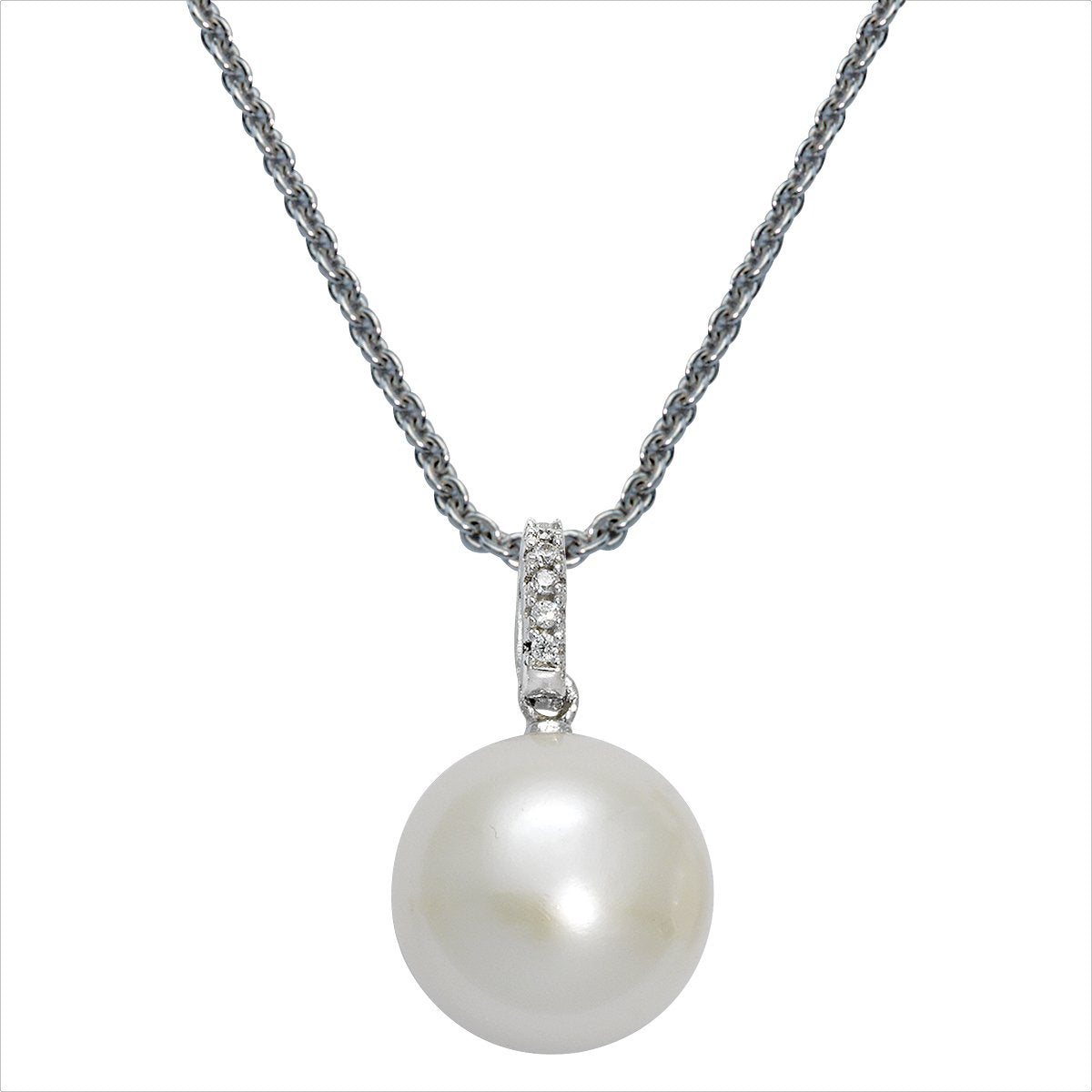 Auranto - Silbercollier Perle - CRYSTAL UNTERBERGER