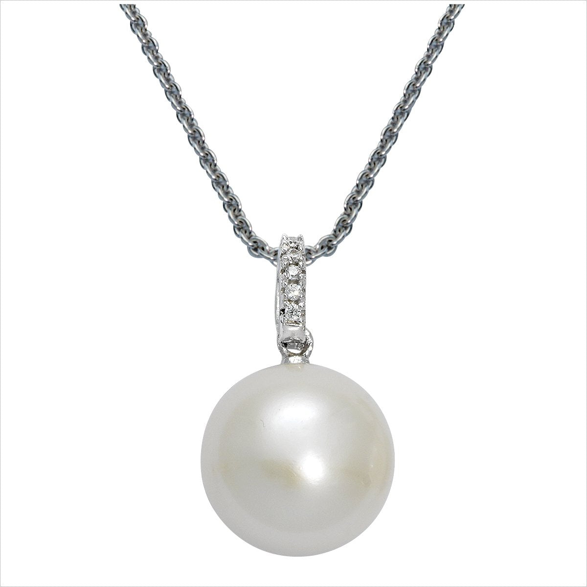 Auranto - Silbercollier Perle - CRYSTAL UNTERBERGER