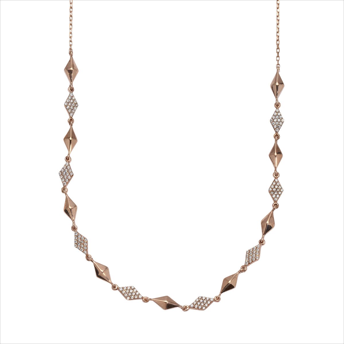 Silbercollier - CRYSTAL UNTERBERGER