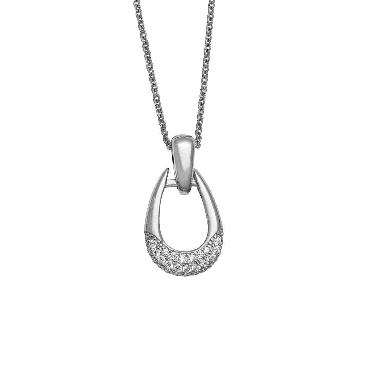 Auranto - Silbercollier rose - CRYSTAL UNTERBERGER