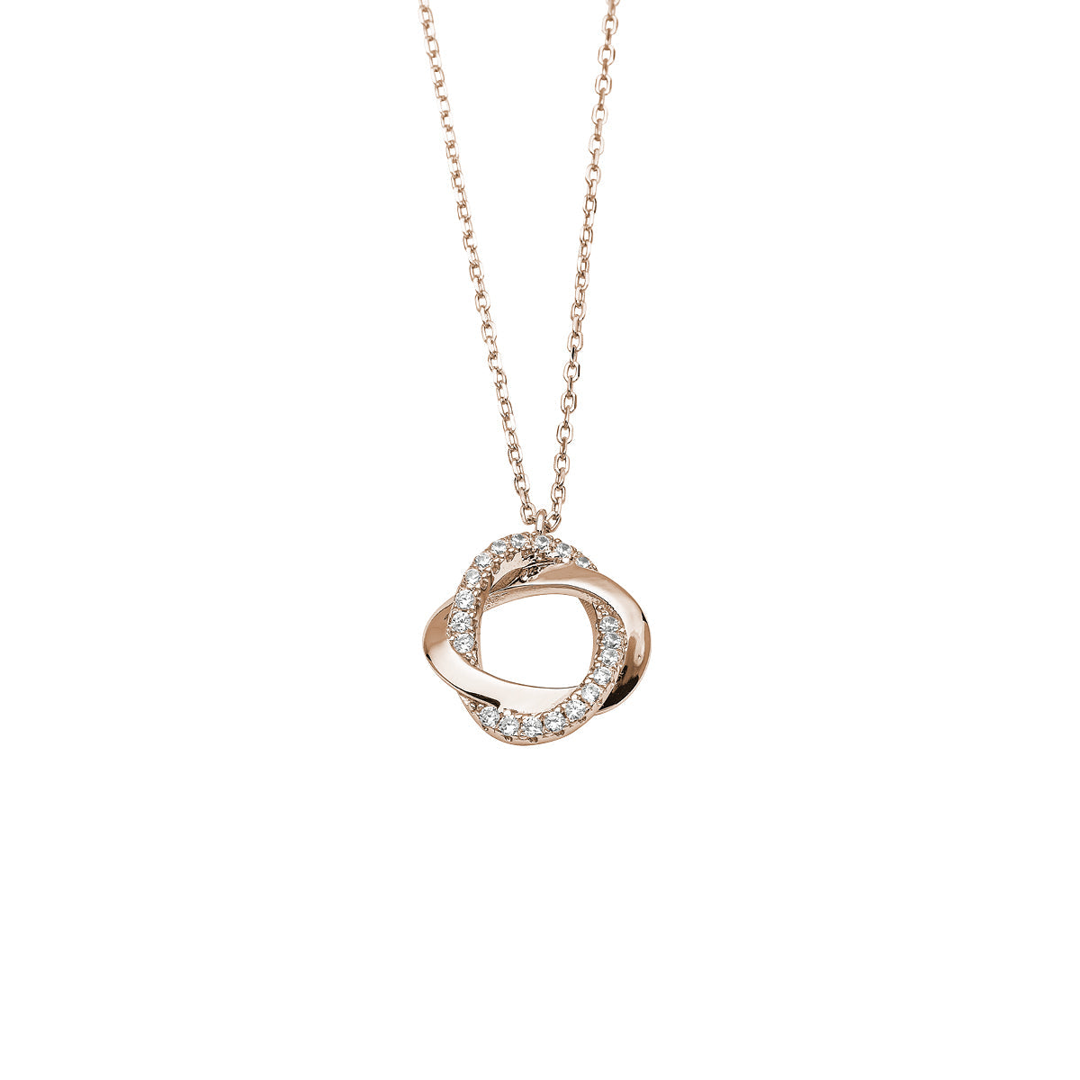 Auranto - Silbercollier rosé - CRYSTAL UNTERBERGER