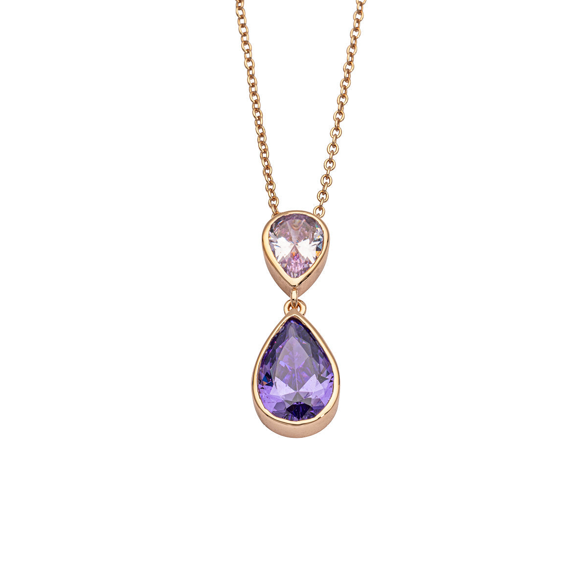Auranto - Silbercollier Farbig - CRYSTAL UNTERBERGER