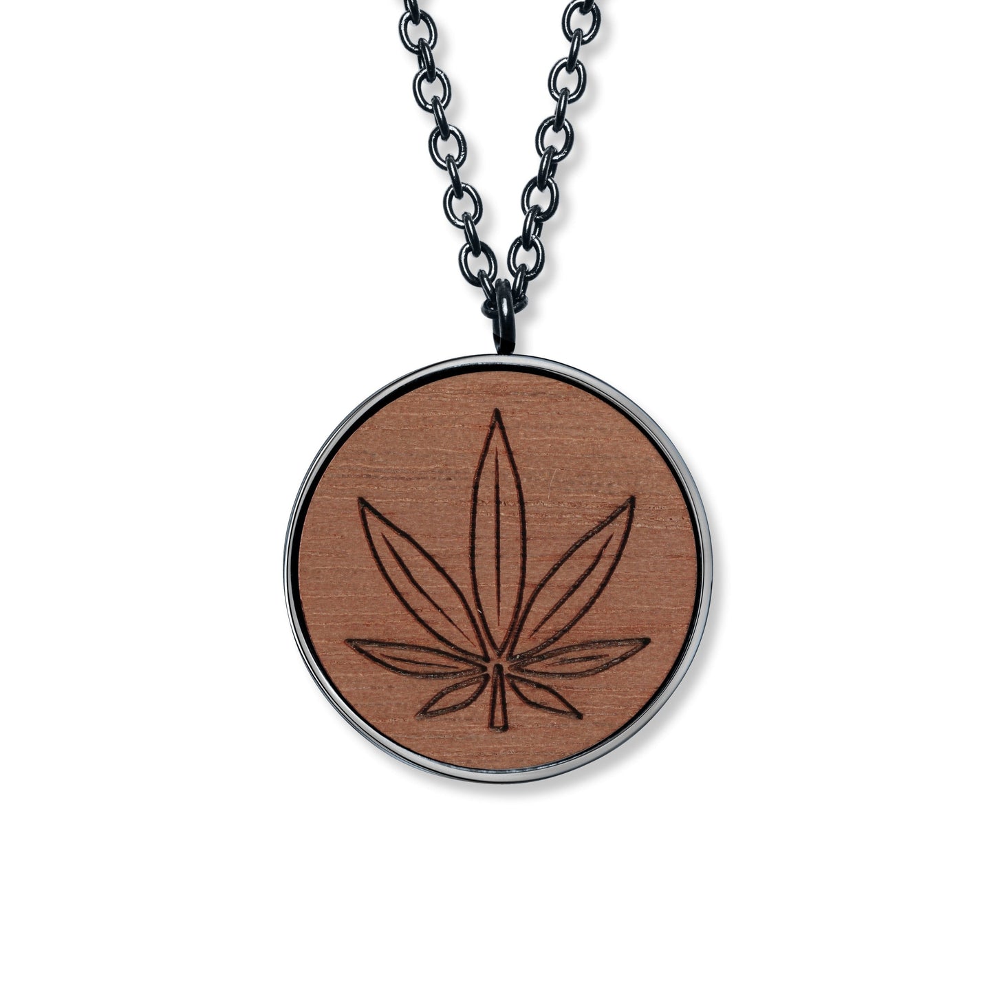 CRYSTALP - Men Wooden Hemp Pendant - CRYSTAL UNTERBERGER
