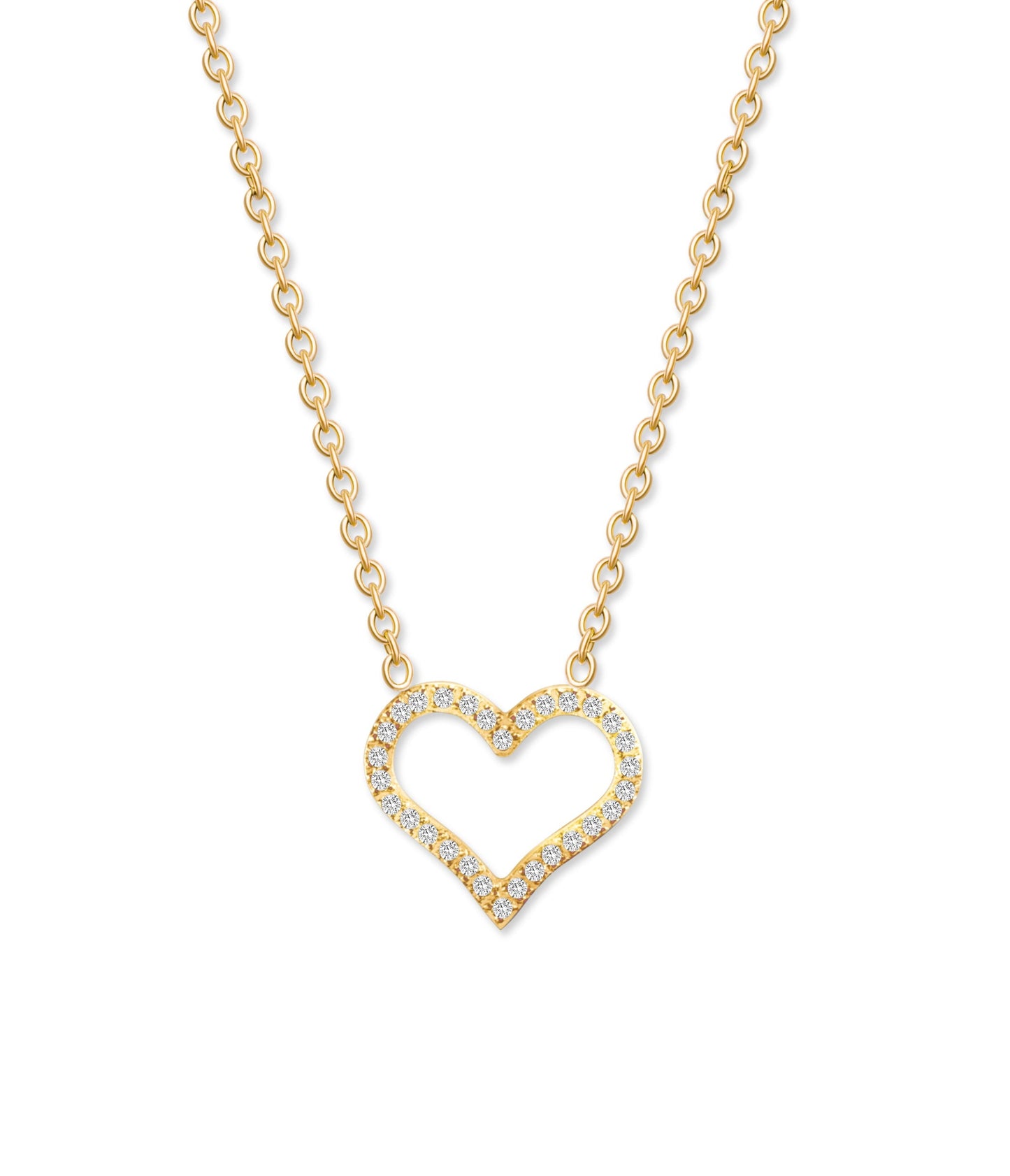 CRYSTALP - Sparkling Heart Pendant - CRYSTAL UNTERBERGER