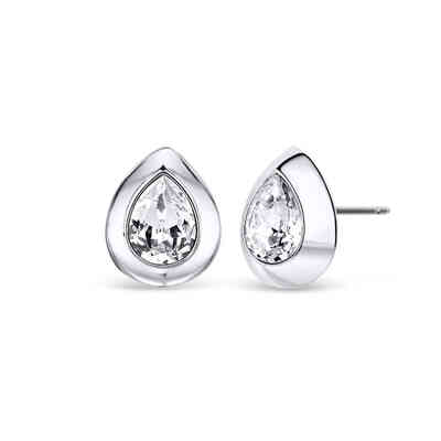 CRYSTALP - edgy drop earrings 13mm - CRYSTAL UNTERBERGER