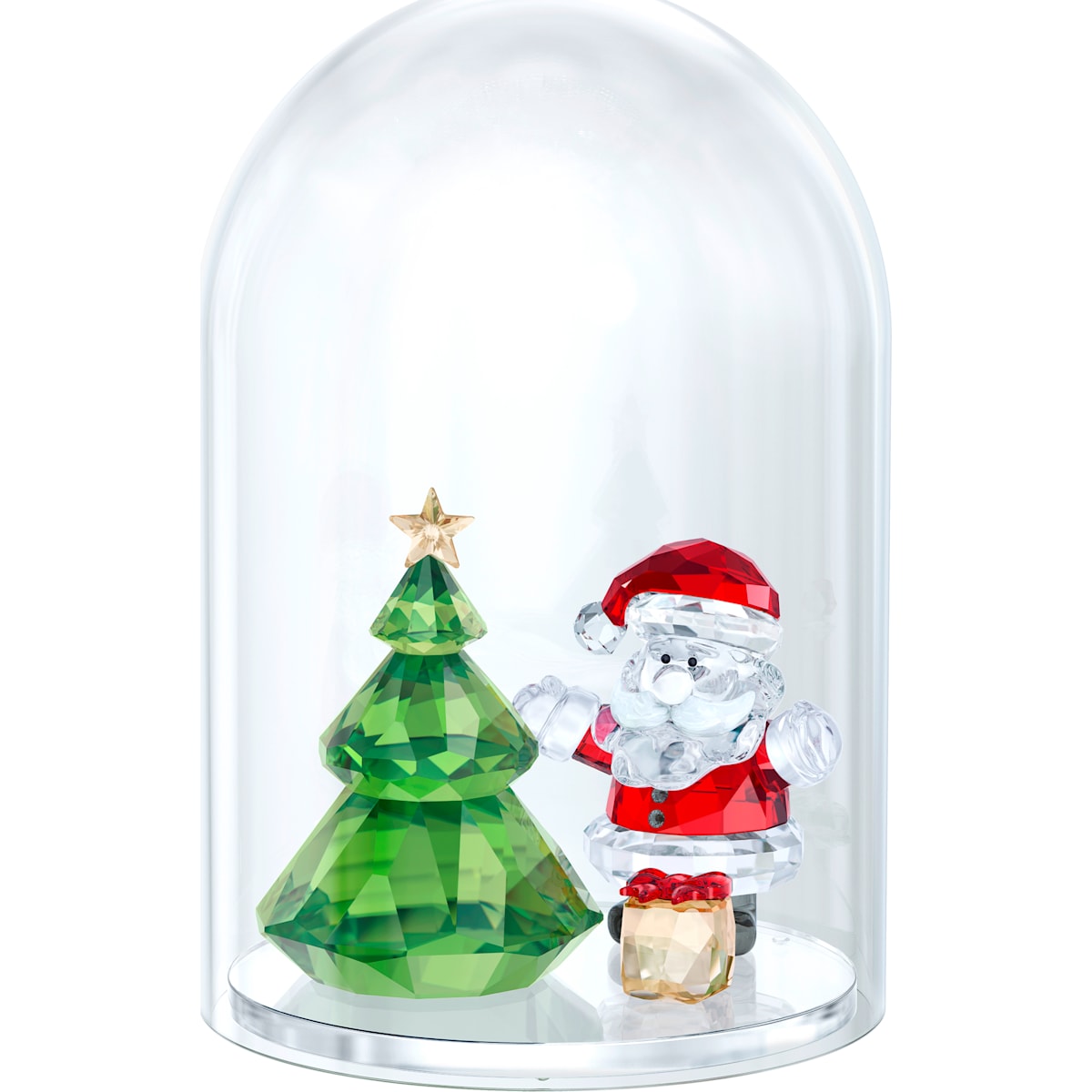JOYFUL:BELL JAR CHRISTMAS TREE & SANTA