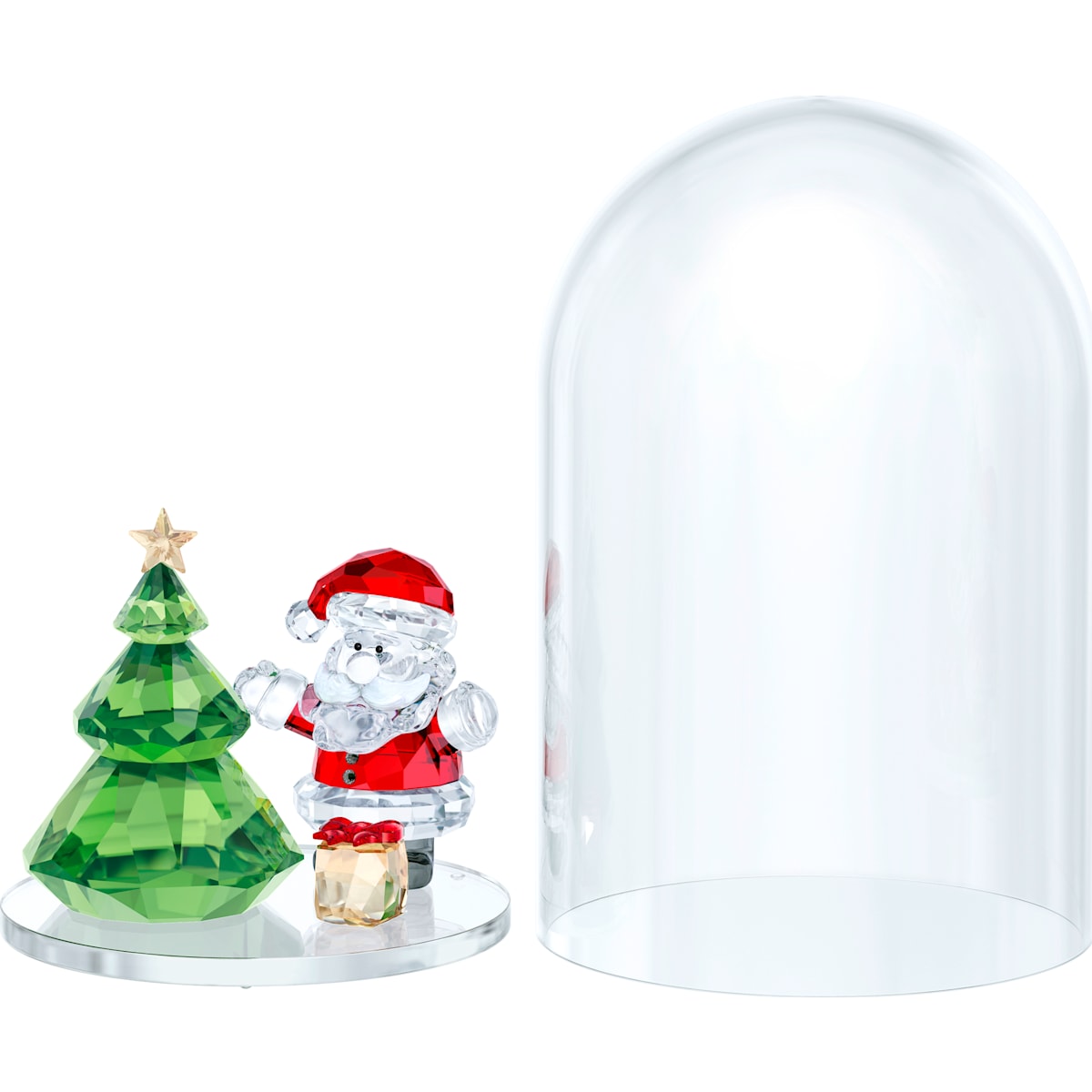 JOYFUL:BELL JAR CHRISTMAS TREE & SANTA