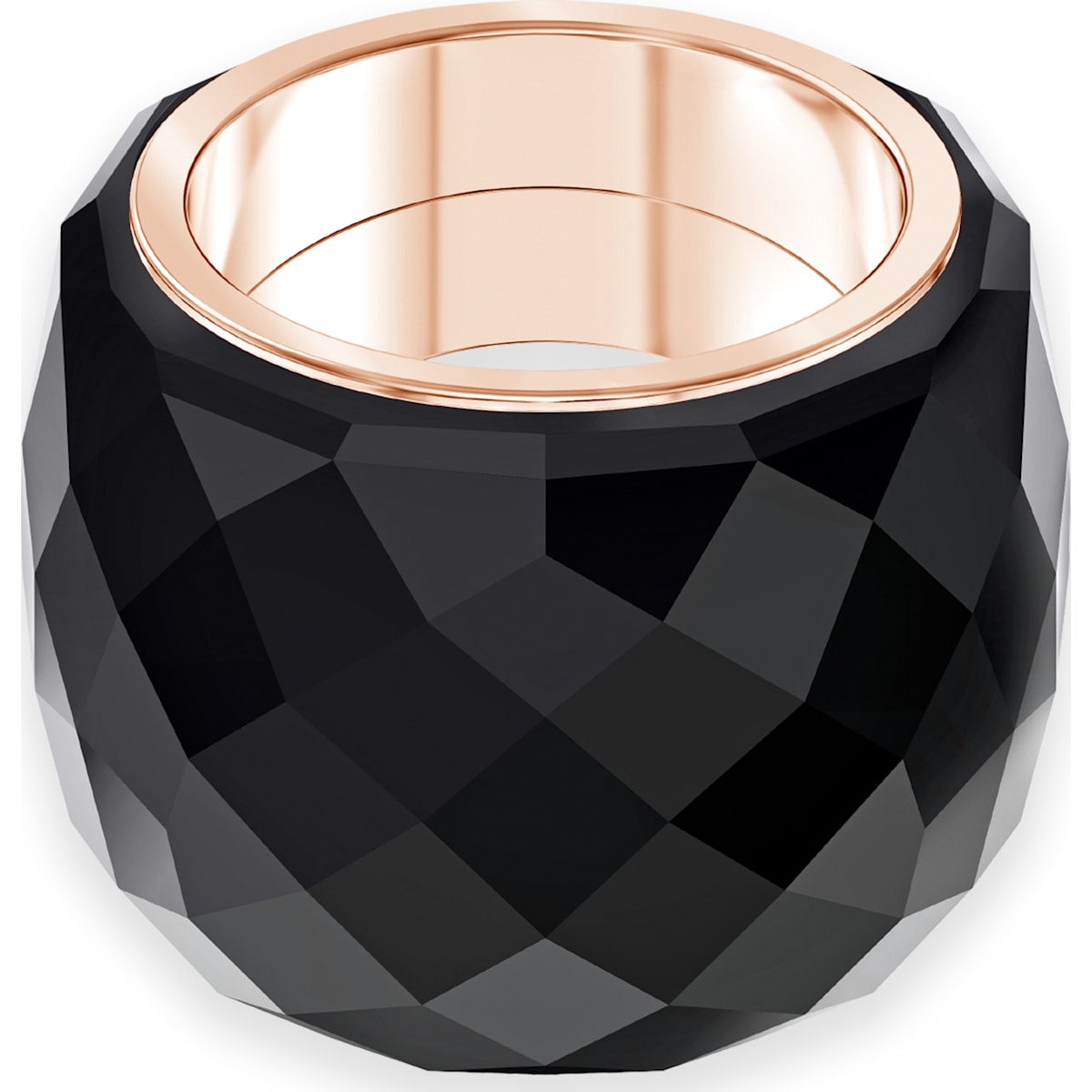 Swarovski - Nirvana Ring- Goldfarben- Rosegoldfarbenes PVD-Finish - CRYSTAL UNTERBERGER