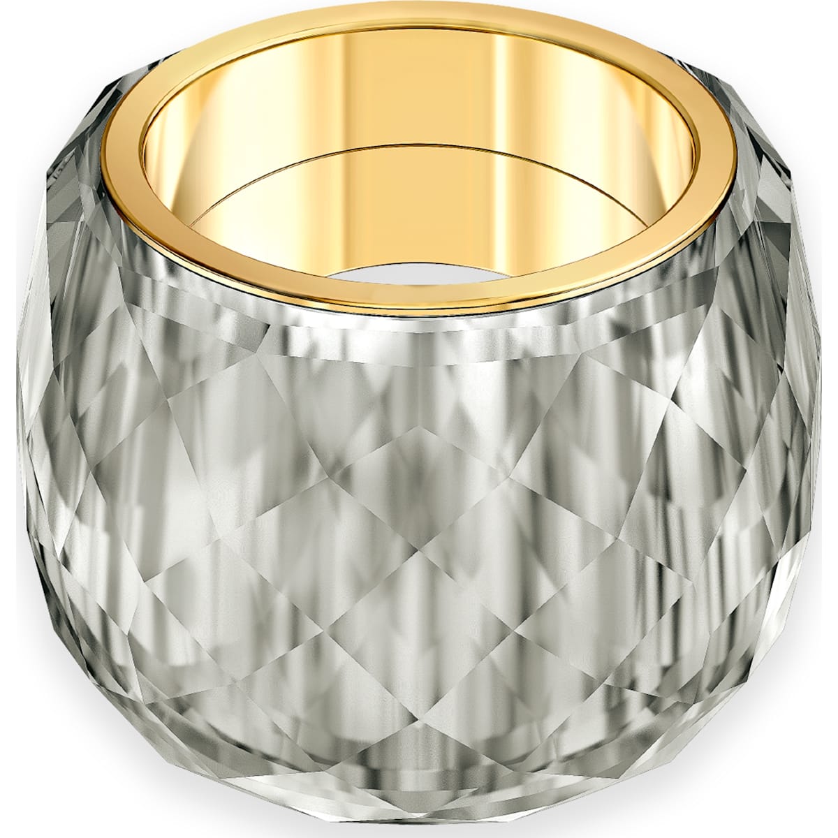 Swarovski - Nirvana Ring- Goldfarben- Rosegoldfarbenes PVD-Finish - CRYSTAL UNTERBERGER
