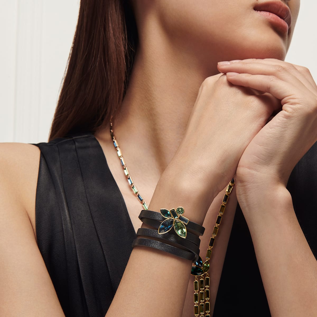 BEAUTIFUL:BRACELET WRAP AROU ENIT/GOS M