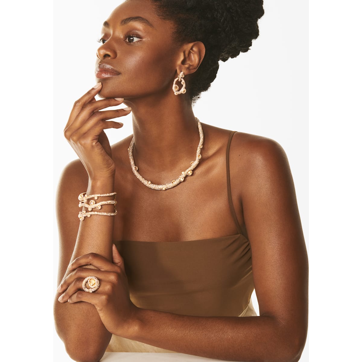 TIGRIS:NECKLACE COLLIER GREI/CRY/GOS