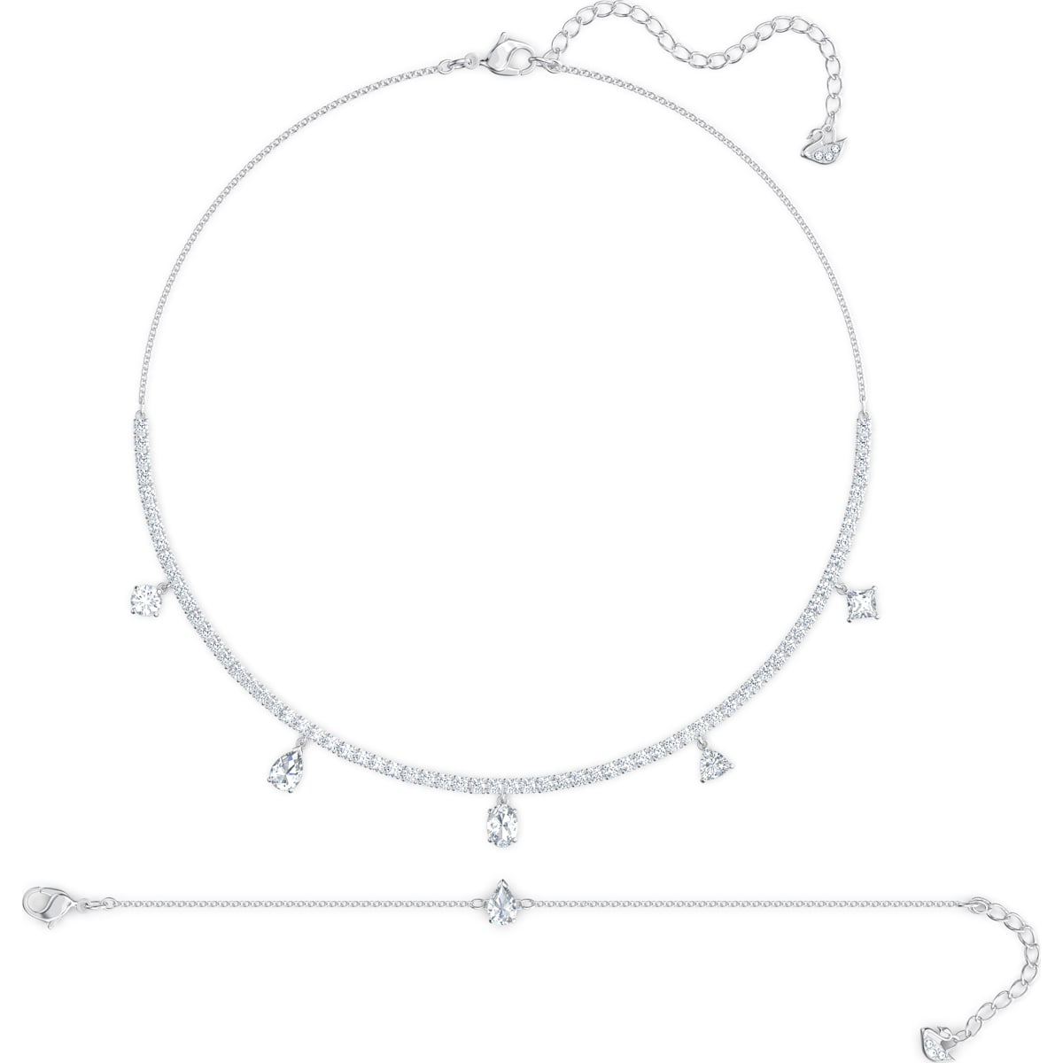 Swarovski - TENNIS DLXMC:SET NL BL - CRYSTAL UNTERBERGER