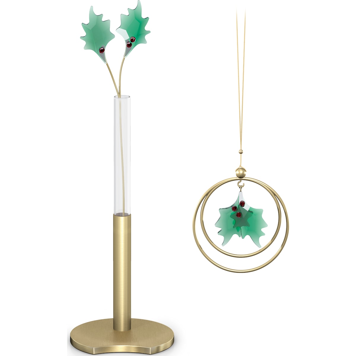 GARDEN TALES:SET HOLLY LEAVES