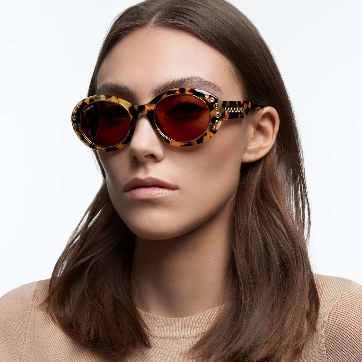 MILLENIA:EYEWEAR SK0346 52E BRO/LCTO
