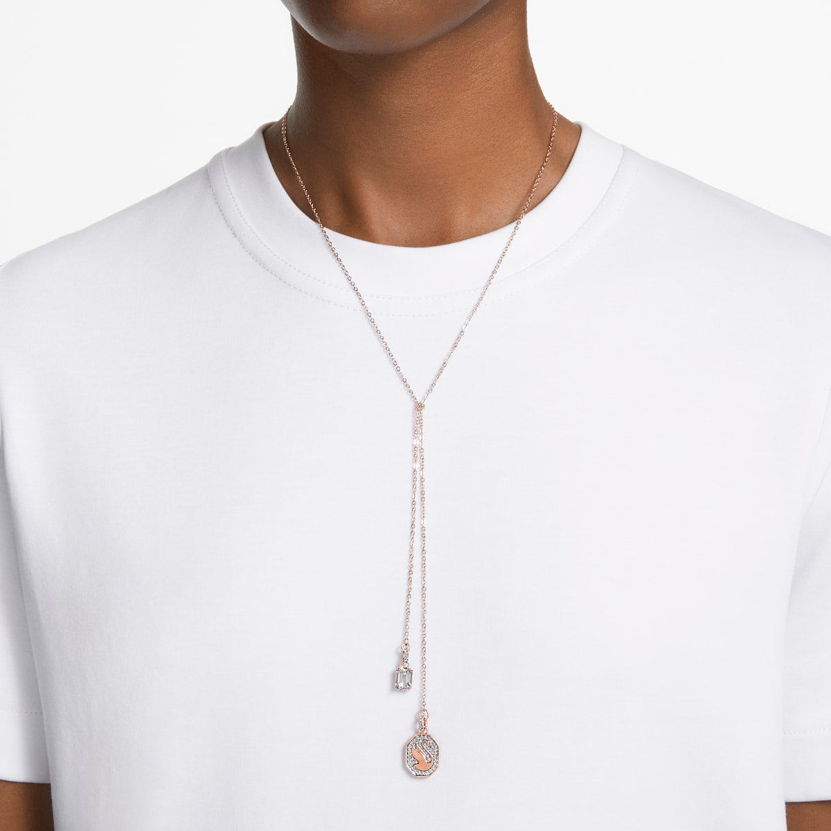 Swarovski - Signum Y-Halskette Schwan - CRYSTAL UNTERBERGER