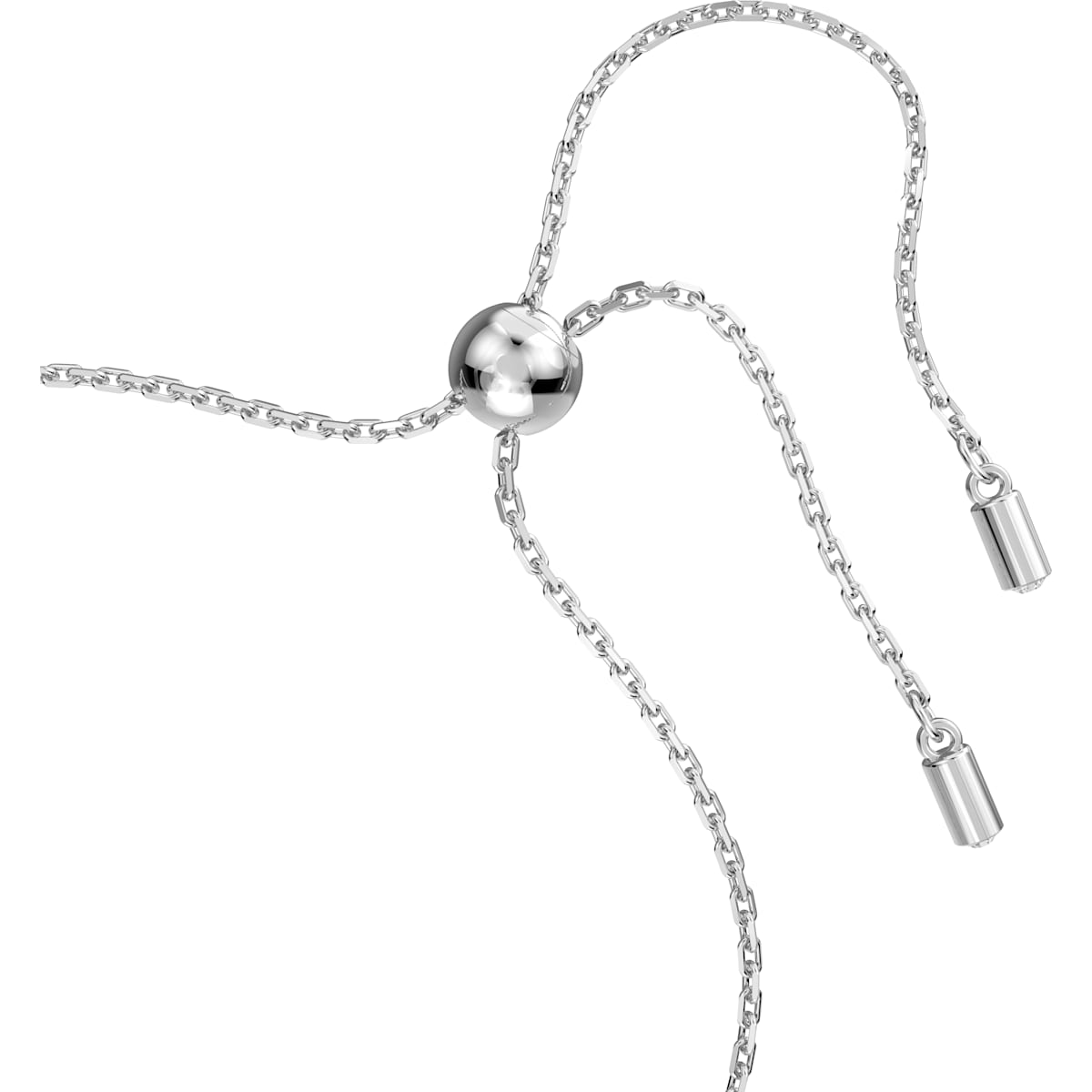 Swarovski - Constella Armband Rundschliff, Pavé, Weiß, Rhodiniert - CRYSTAL UNTERBERGER