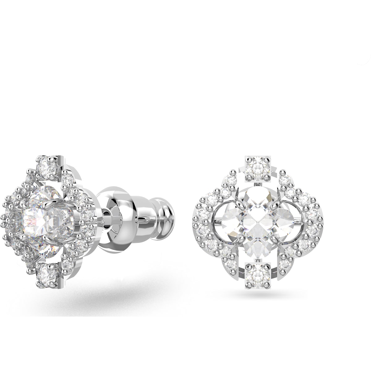 Swarovski - Swarovski Sparkling Dance Set Glücksklee, Weiß, Rhodiniert - CRYSTAL UNTERBERGER