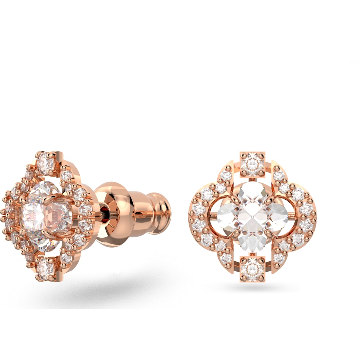 Swarovski - Swarovski Sparkling Dance Set Weiss, Roségold-Legierungsschicht - CRYSTAL UNTERBERGER