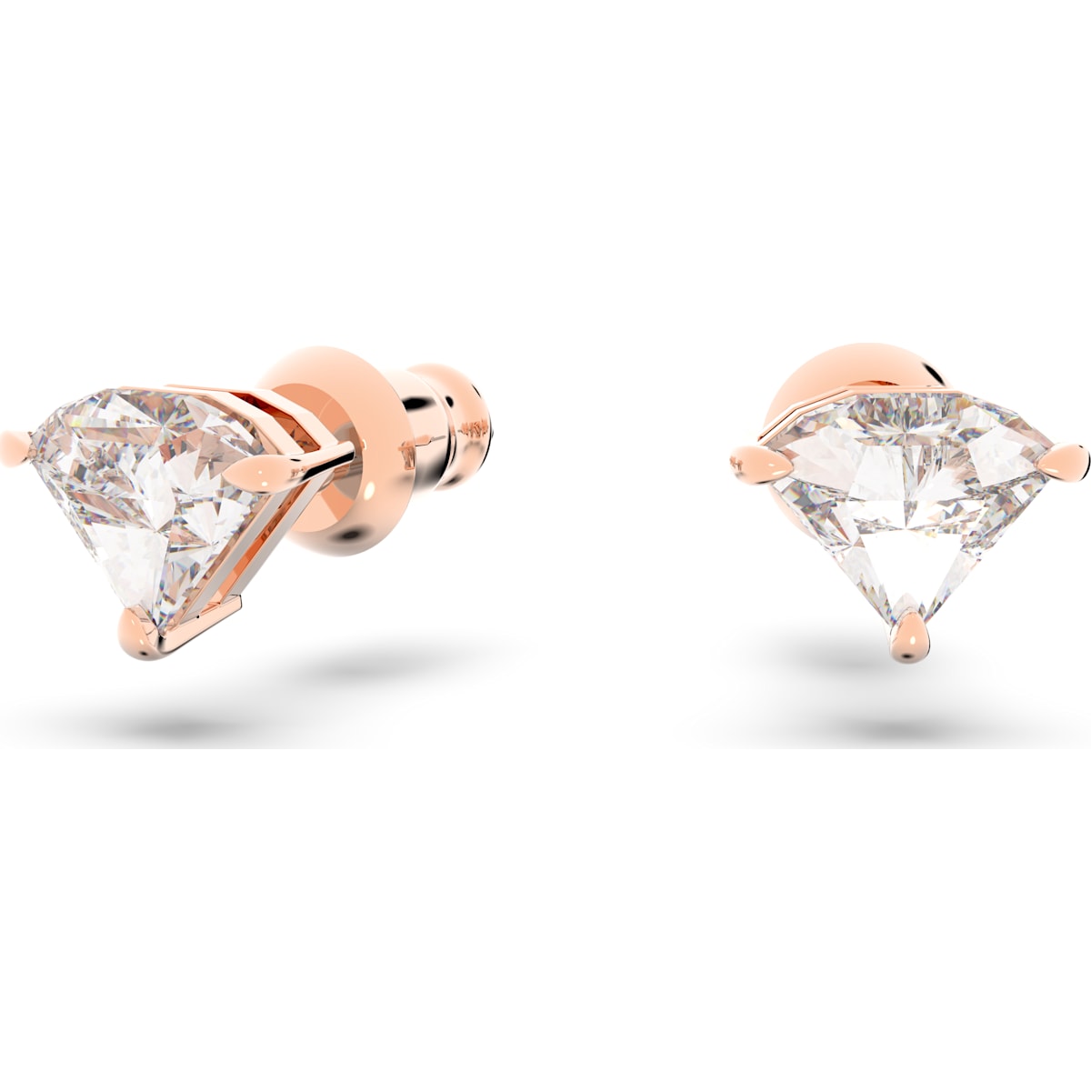 Swarovski - Ortyx Set Trilliant-Schliff, Weiß, Roségold-Legierungsschicht - CRYSTAL UNTERBERGER