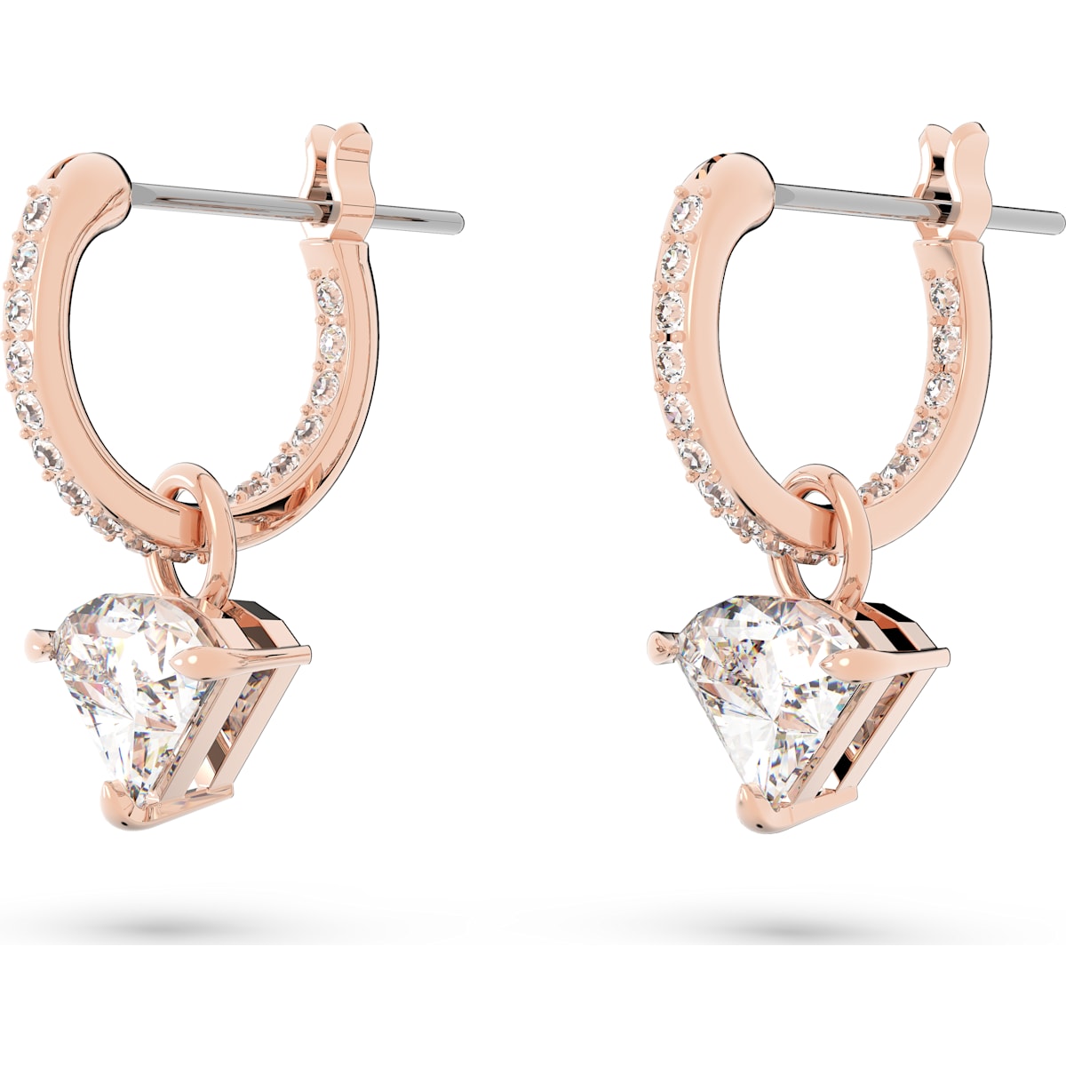 Swarovski - Ortyx Drop-Ohrhänger Trilliant-Schliff - CRYSTAL UNTERBERGER