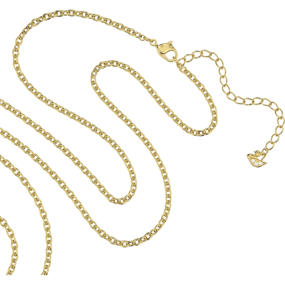 Swarovski - Exalta Anhänger Grün, Goldlegierungsschicht - CRYSTAL UNTERBERGER