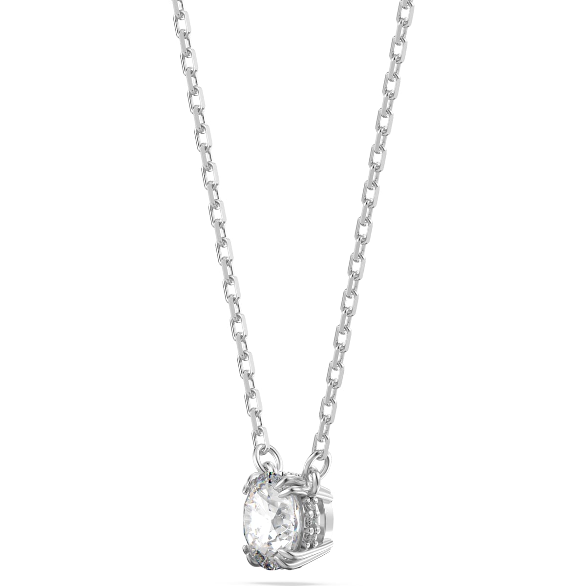 Constella Set Rundschliff, Weiß, Rhodiniert - CRYSTAL UNTERBERGER