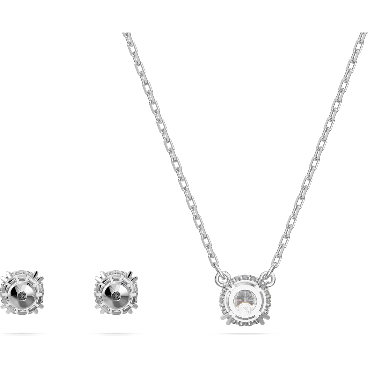 Constella Set Rundschliff, Weiß, Rhodiniert - CRYSTAL UNTERBERGER