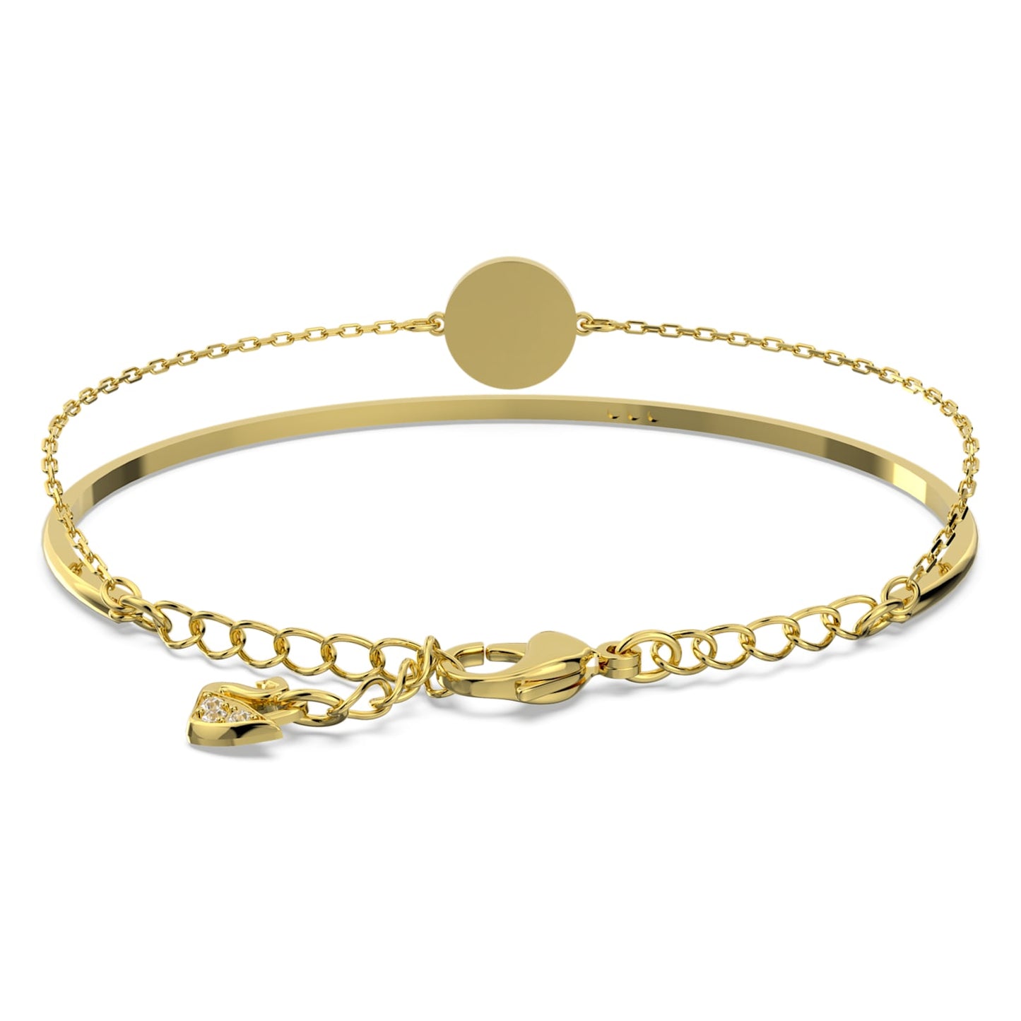 Swarovski - Ginger Armreif Grün, Goldlegierungsschicht - CRYSTAL UNTERBERGER