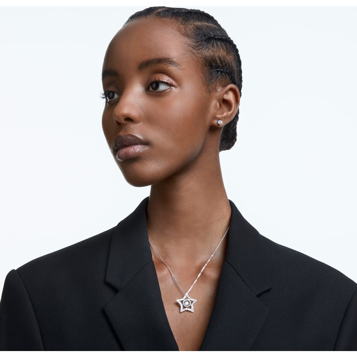 Swarovski - Stella Set, Stern, Rhodiniert - CRYSTAL UNTERBERGER