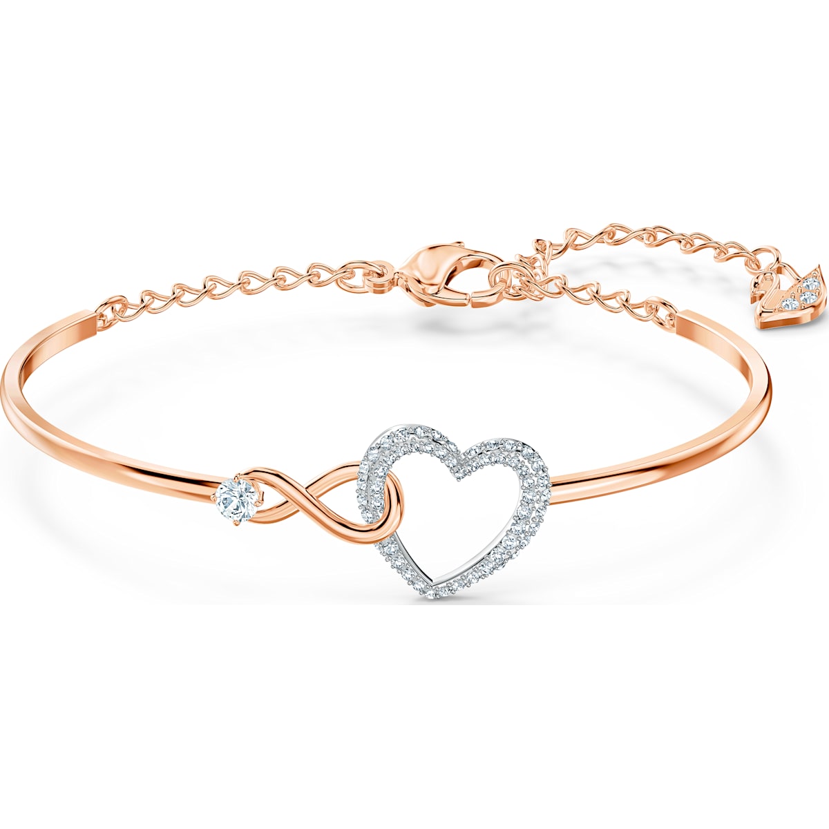 SWA INFINITY:BANGLE H&I CRY/CZWH/MIX M