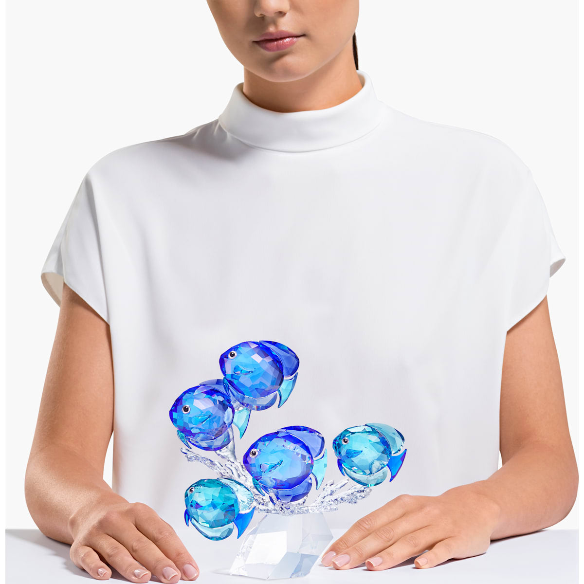 Swarovski - Fischschwarm - CRYSTAL UNTERBERGER