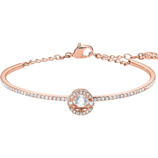 SPARKLING DC:BANGLE RND CZWH/CRY/ROS M