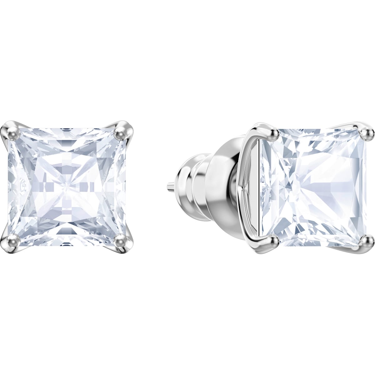 Swarovski - SS ATTRACT:OHRSTECKER STUD CZWH/RHS - CRYSTAL UNTERBERGER