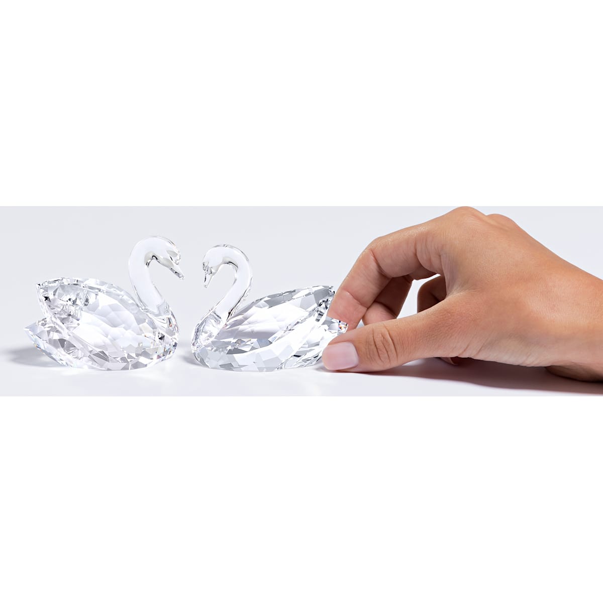 Swarovski - Schwanenpaar - CRYSTAL UNTERBERGER