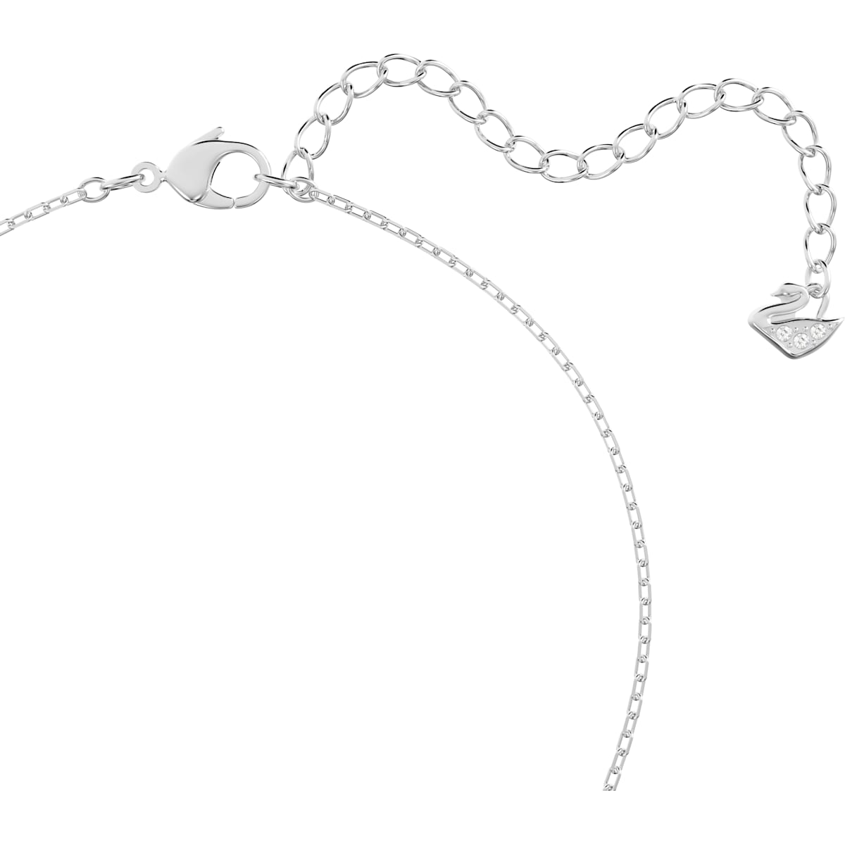 Swarovski - Angelic Halskette, Blau, Rhodiniert - CRYSTAL UNTERBERGER