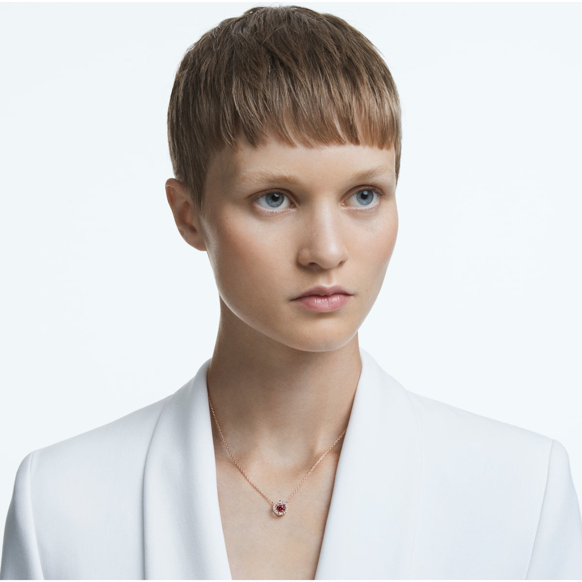 Swarovski - Swarovski Sparkling Dance Anhänger, Violett, Rosegold-Legierungsschicht - CRYSTAL UNTERBERGER