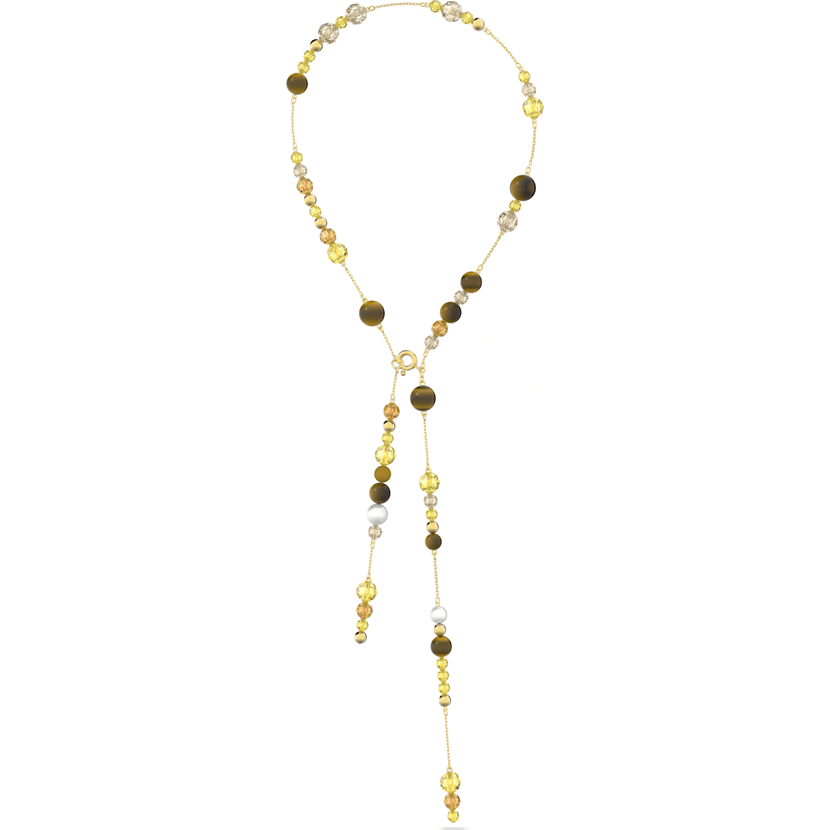 Swarovski - Somnia Halskette, Mehrfarbig, Goldlegierungsschicht - CRYSTAL UNTERBERGER