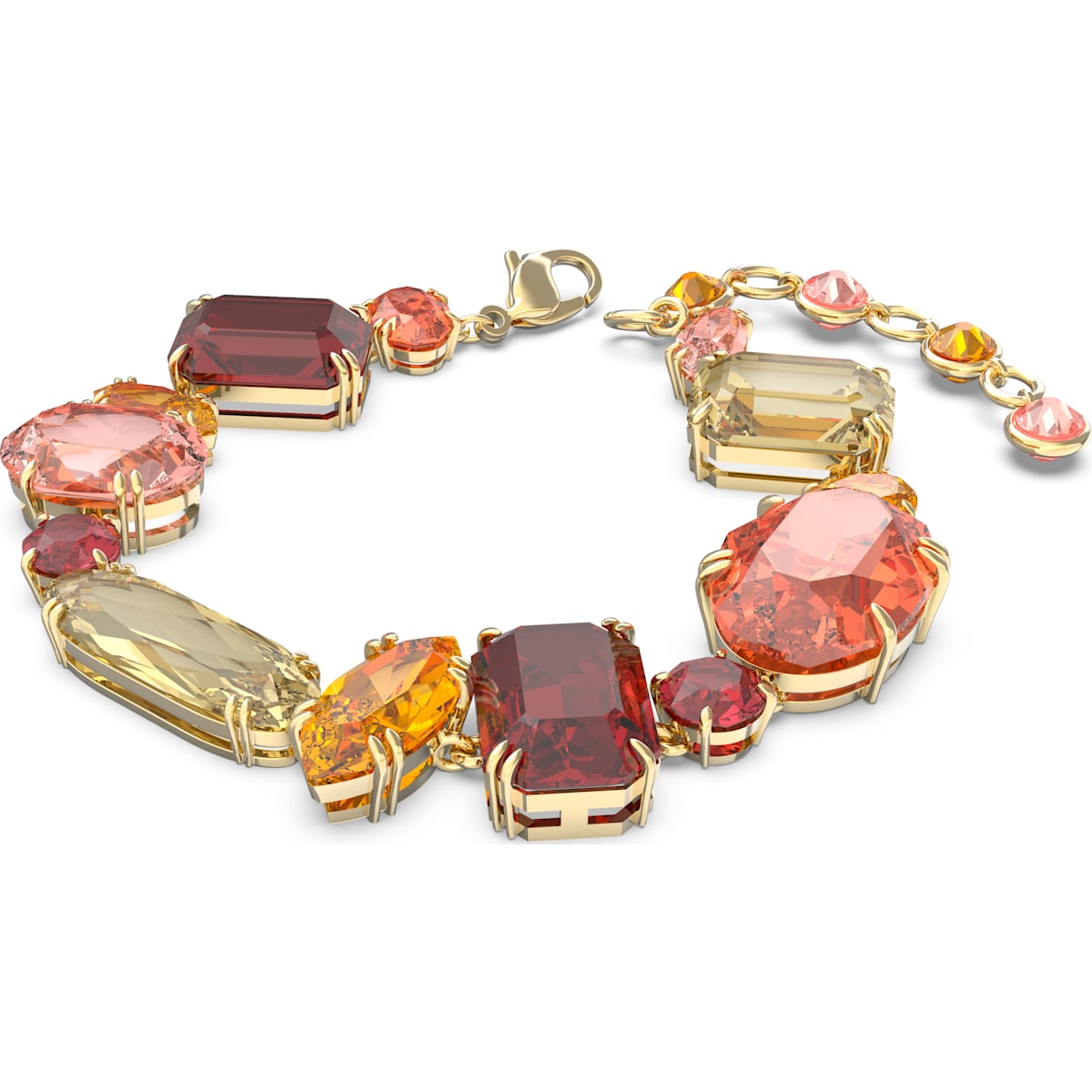 Swarovski - Gema Armband, Mehrfarbig, Goldlegierungsschicht - CRYSTAL UNTERBERGER