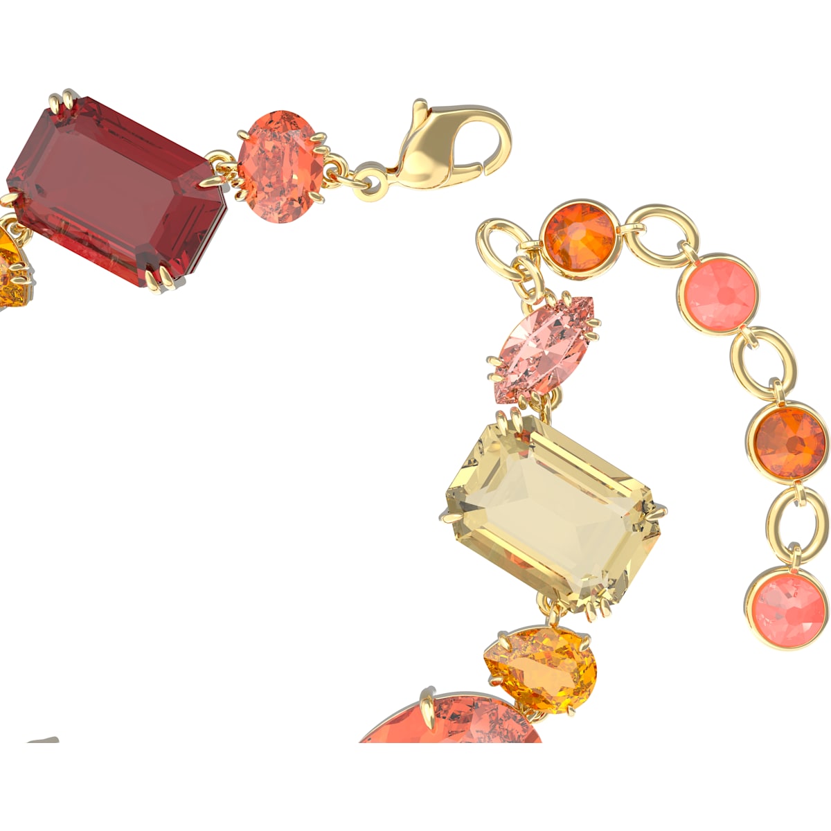 Swarovski - Gema Armband, Mehrfarbig, Goldlegierungsschicht - CRYSTAL UNTERBERGER