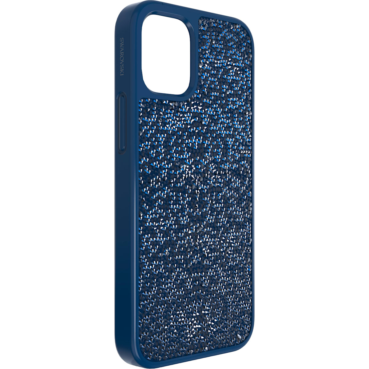 Swarovski - Glam Rock Smartphone Schutzhülle, iPhone® 12 mini, Blau - CRYSTAL UNTERBERGER