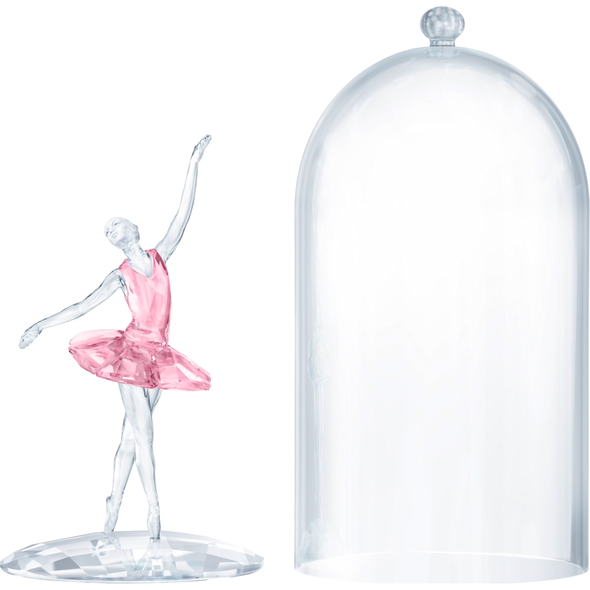 Swarovski - Ballerina unter Glasglocke - CRYSTAL UNTERBERGER